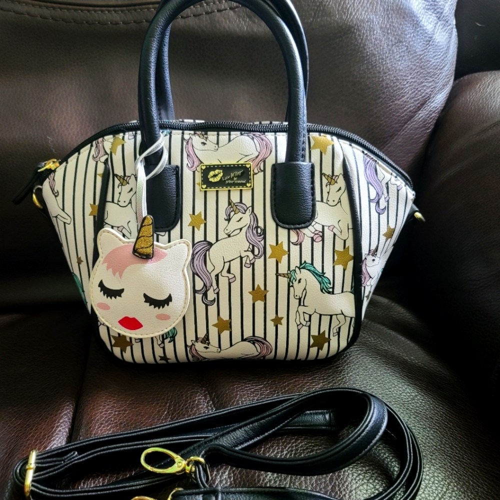 Betsy Joshnson Unicorn Crossbody